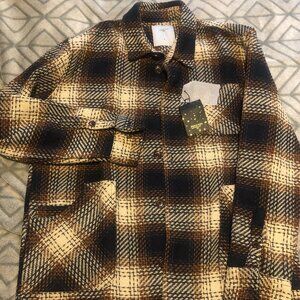 Percival Flannel Men's Shirt New